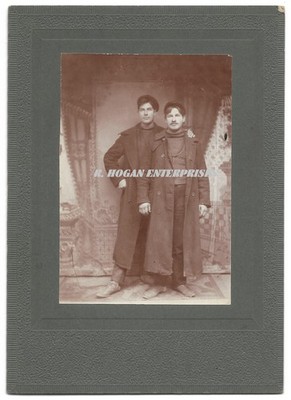 Vintage 1890's Best Chums Detroit Michigan Cabinet Card Photo N0J