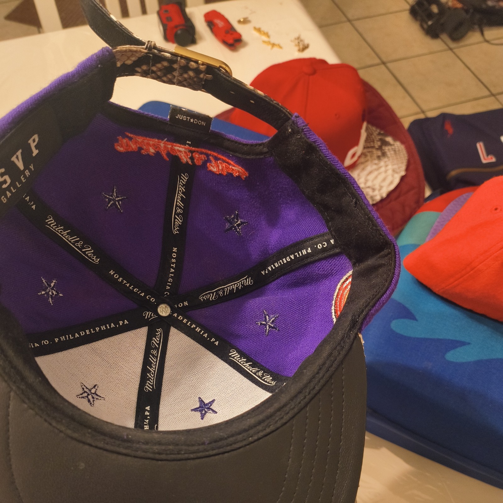 Phoenix Suns Just Don Python Lambskin Snakeskin H… - image 10