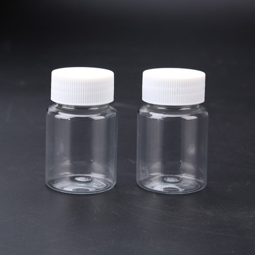 10 Stück 50ml Transparent Plastik Flaschen Nachfüllbar Leer Behälter mit Deckel Gläser - Bild 12 von 12