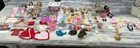 70+ VINTAGE MATTEL Play Case with Dolls, Clothes, Shoes & Hats 1960's Japan