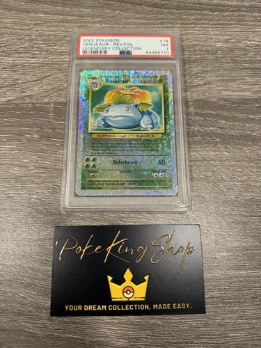 Pokemon Venusaur Legendary Coll. Reverse Holo Rare #18 PSA 7