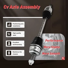 FWD Front Left CV Axle Shaft For Honda Odyssey 3.5L 2011- 2017 6 Speed Trans