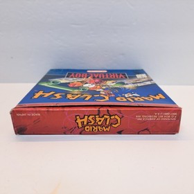 Mario Clash (Nintendo Virtual Boy) Cib Complete w/ Manual TESTED Authentic WORKS