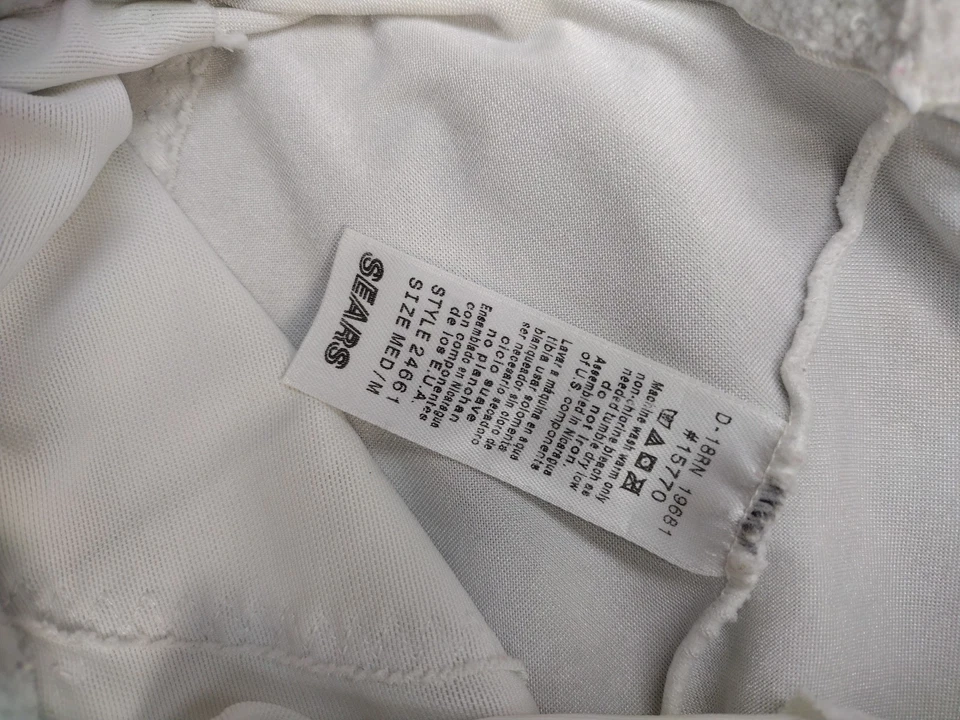 Pantalones Cortos Sears Vintage Para Mujer Faja Modeladora Talla Mediana Años 60 Años 70 GrannyCore Foto 4 de 4