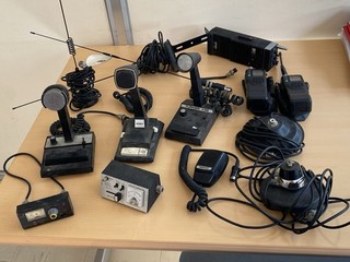 Gros lot divers accessoires Cibi Cb Midland Président Zetagi