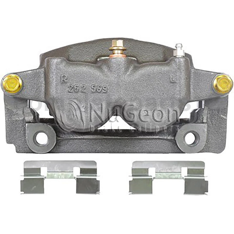 前刹车卡钳套装制动软管 4 件套适用于 2004 年日产探路者 Armada Titan — 第 3/4 张图片