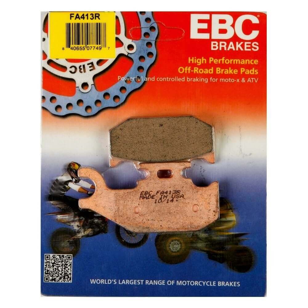 Plaquettes EBC FA413R pour corriger le manque de freinage arrière du King Quad