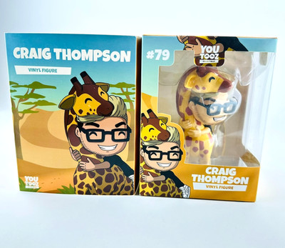 Youtooz 79 Craig Thompson Vinyl Figure NIB With Sleeve Unused Code
