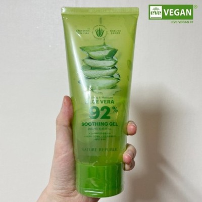 NATURE REPUBLIC Soothing & Moisture Aloe Vera 92% Soothing Gel 250ml VEGAN Gel