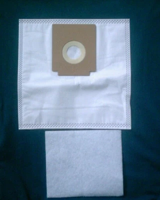 AIRFLOW VACUUM BAGS X 10 FOR ZANUSSI COMPACT 1300W MODEL ZAN3002EL + FILTER - Image 1 of 4