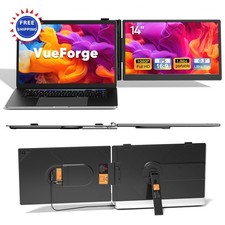 Laptop Screen Extender 14 FHD 1080P Dual Monitor USB C HDMI Portable VueForge