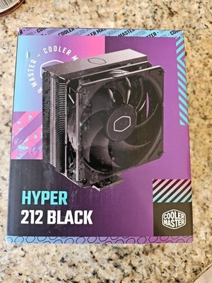 NEW OB Cooler Master Hyper 212 Black CPU Air Cooler SickleFlow 120mm Fan