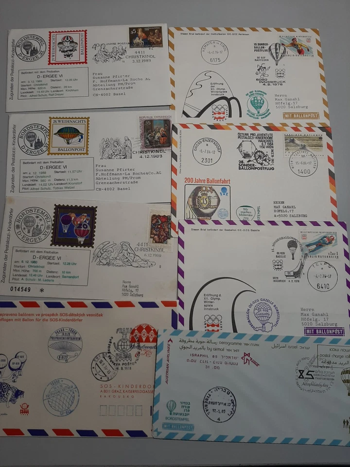 Alle Welt Sammlung Ballonpost - Bild 2 von 4