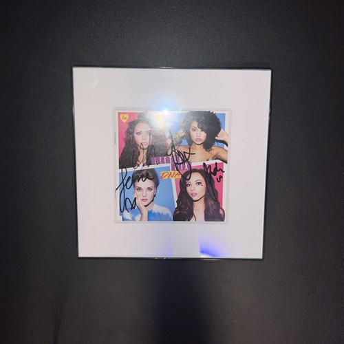 Little Mix signierte Kunstkarte DNA gerahmtes Heft Pierre Jade Jesy Leigh Anne - Bild 3 von 3