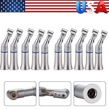 10 NSK Style Dental Slow Low Speed Contra Angle Handpiece Latch E-Type Attach AS