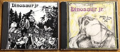CDs:  2x Dinosaur Jr.  -  Dinosaur und You're Living All Over Me
