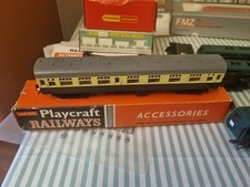 OO HO Playcraft P346 2nd Class Open Coach Western Region Boxed