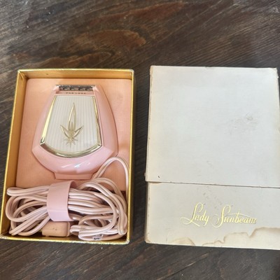 VINTAGE Lady Sunbeam Womens Electric Shaver Razor Shavemaster LS4A 1950s