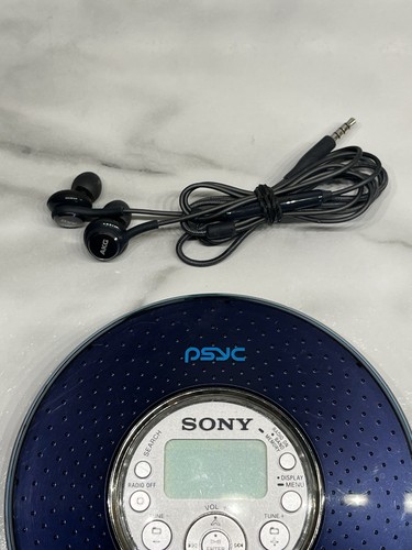Sony PSYC D-NF420 Atrac3Plus CD MP3 Walkman AM FM TV Weather Radio Tested Works - Picture 4 of 20