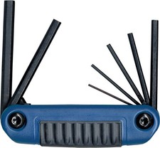 EKLIND 25171 Ergo-Fold Fold-up Hex Key Allen Wrench Metric 1.5-6mm 7 PC