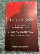Red Platoon: A True Story of American by Romesha Clinton Ppbk V Good Condition