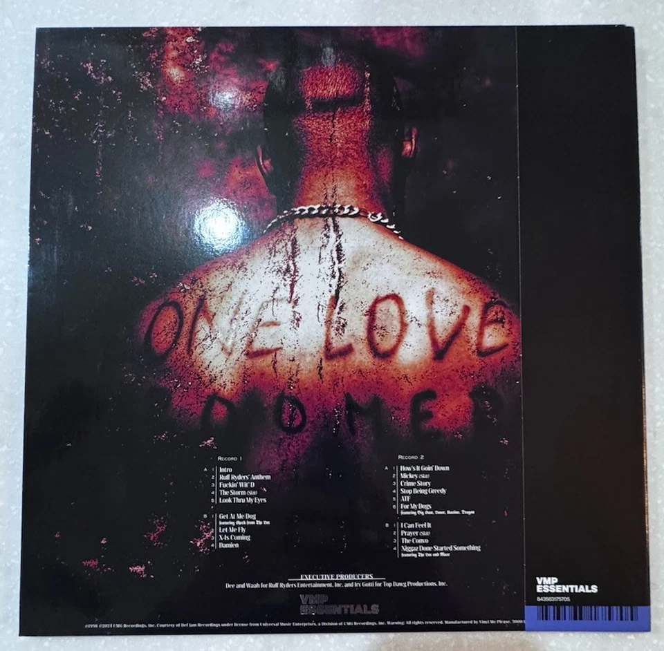 It's Dark & Hell Is Hot-DMX (Record, 2023)VMP Record-Vinyl-LP. - Image 2 of 2