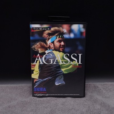 Andre Agassi Tennis Master System Factory Sealed Brand New Sega Unopened