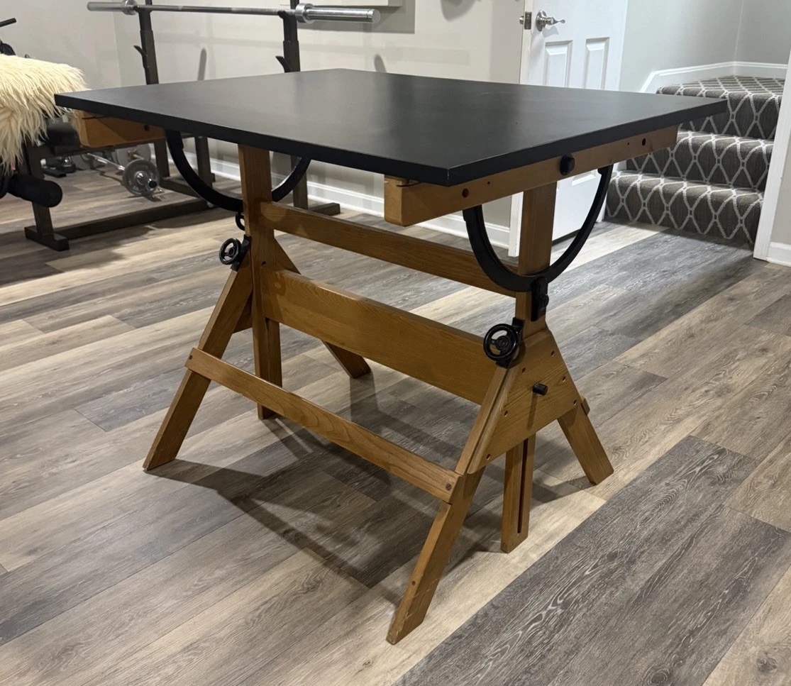 Vintage Drafting Table In Antique Tables (1900-1950) for sale | eBay