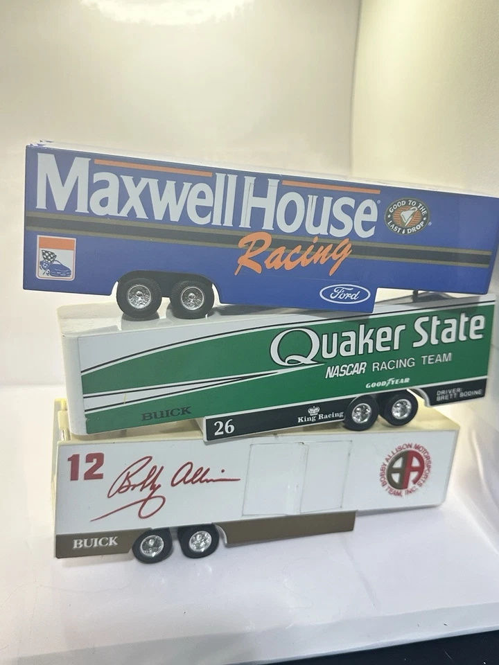 Matchbox 1992 Nascar 1:87 Transport Trailer Lot - Image 2 of 2