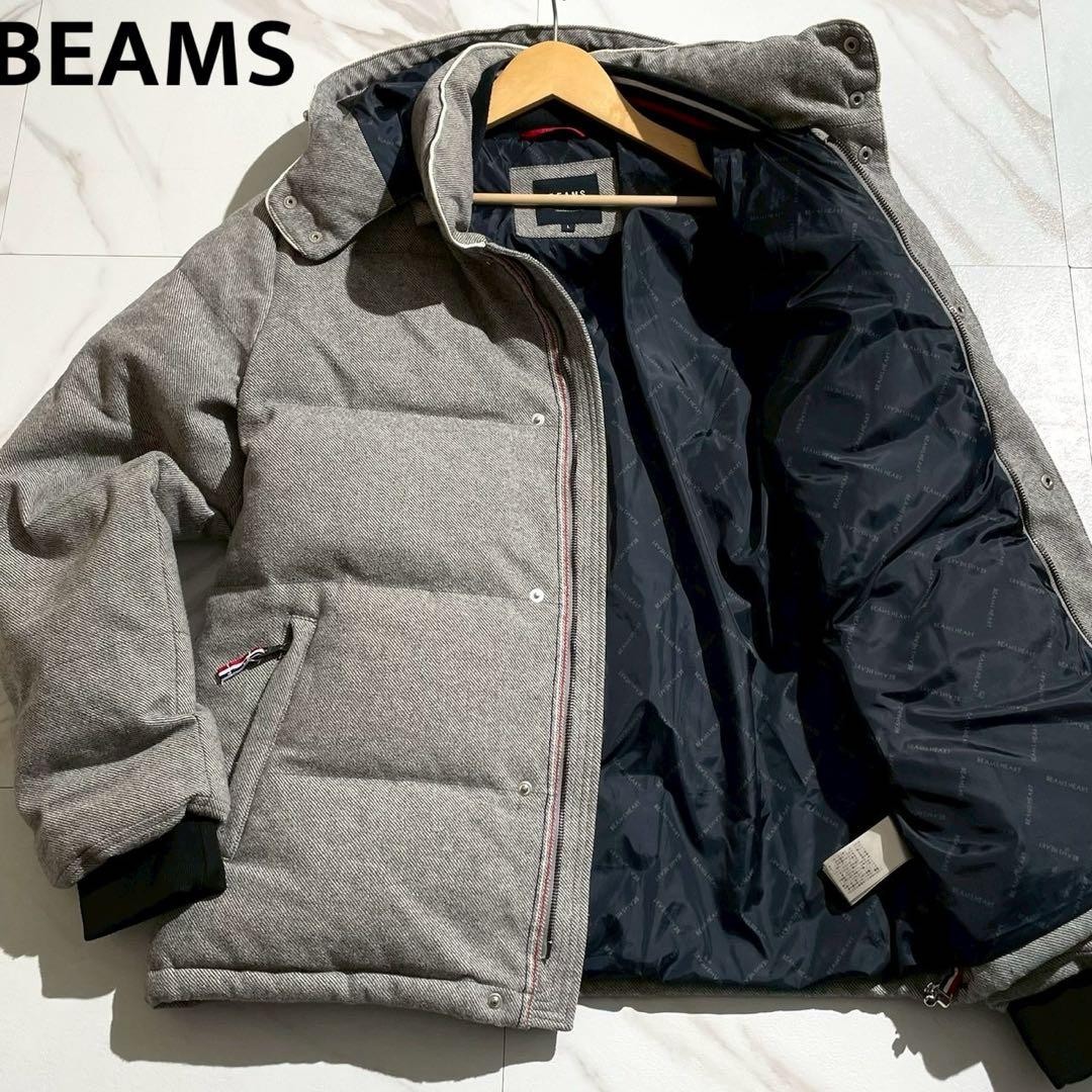 Excellent Condition Beams Down Jacket Size L 2WAY… - image 1