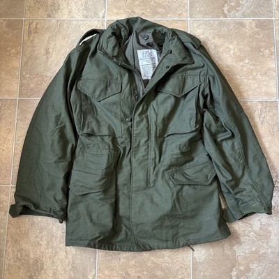 US OG 107 Field Jacket Coat M65 OD X-Small Regular Serval Zippers