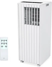 8,000 BTU Portable Air Conditioner, Smart Control, Cools up to 350 Sq. Ft., w...