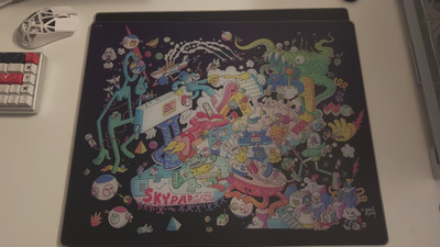 Brosmind x SkyPAD 3.0 Limited Edition XL Glass Mouse Pad - NO. 464