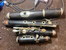 Antique Wood Flute - 6 Hole - 8 Key