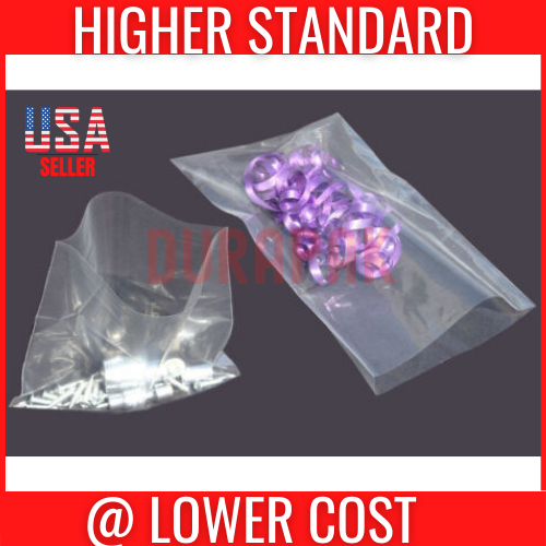 Bag 4X6 IN Polypropylene  PP  1.5MIL Clear With Open Ended Closure Flat 5000 Case Lk Packaging P12f0406 - Foto 8