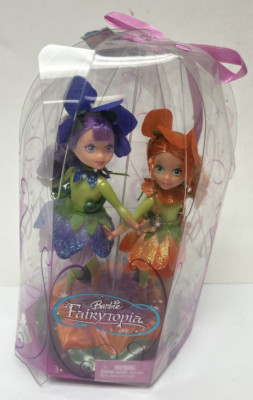 Barbie Doll Fairytopia Petal Pixies Fairies Omma & Organza Dolls 2004 new