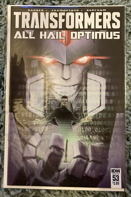 Transformers #53 Cover A IDW 2016 Sent In A Cardboard Mailer