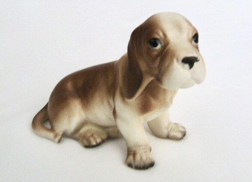 Vintage Porzellan Biskuit Hund Hund Japan 3 1/4" groß - Bild 3 von 11