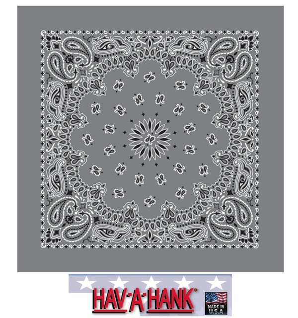 6 Hav A Hank Cotton White Paisley Bandanas Bandanna Head Wrap Scarf Hanky Scarve Wholesale Large Small Lots Mrb78 Clothing Shoes Accessories