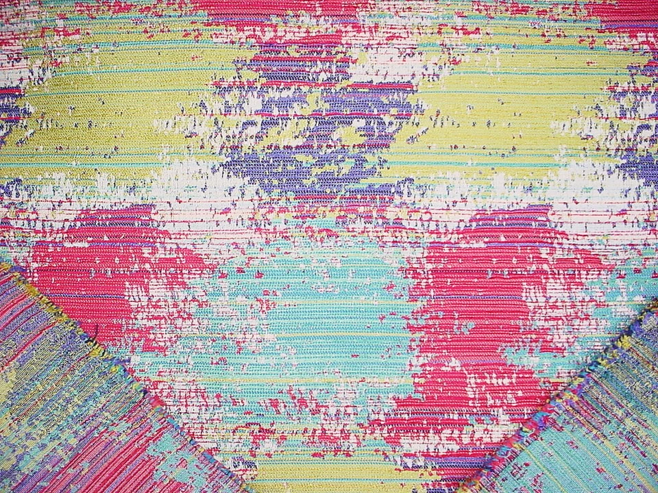 2-5/8Y Stroheim Schnabel Blue Brush Stroke Strie Tapestry Upholstery Fabric - Image 3 of 4