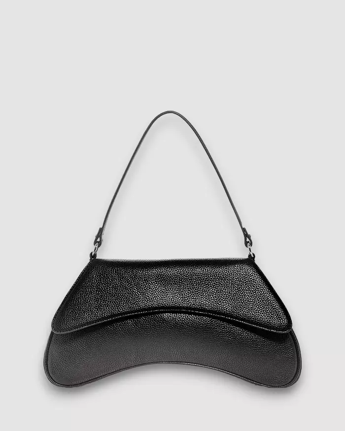 $425 Simon Miller Women's Black Solid Boom Shoulder Bag