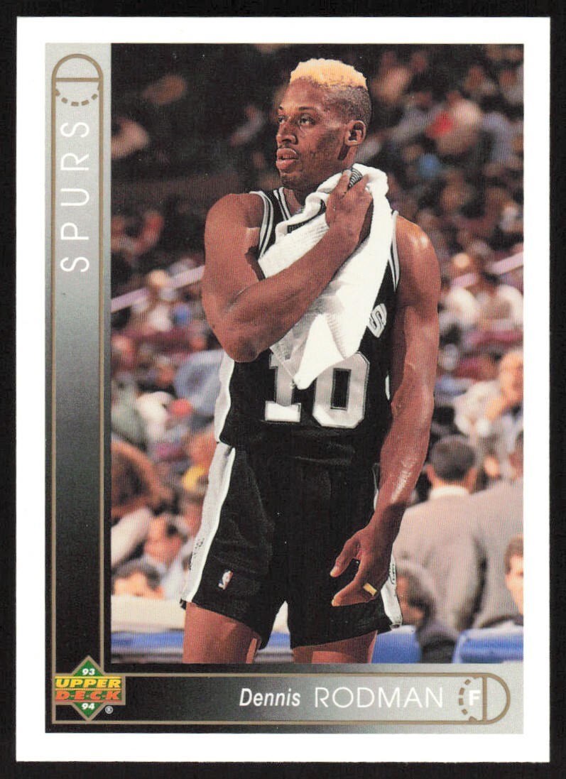 1993-94 Upper Deck Dennis Rodman #396 San Antonio Spurs
