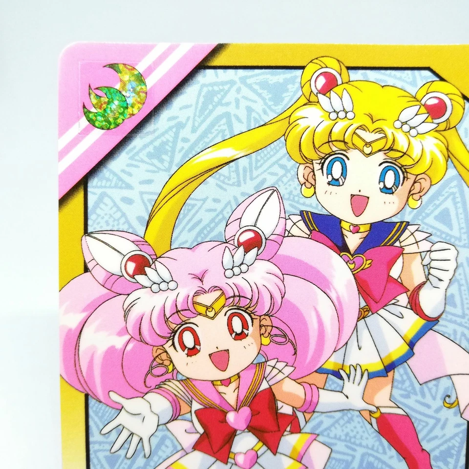 14 W Sailor Moon Sailor Moon Card Super S BANDAI NAKAYSHI JAPAN 1995 TV ASAHI - Image 2 of 4