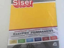 Siser® EasyPSV™ Permanent, Spectrum Collection 12"x 12" NEW