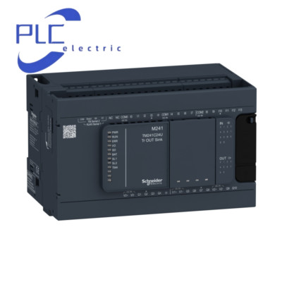 TM241C24U 1PCS New Schneider Logic controller,Modicon M241,24 IO transistor NPN