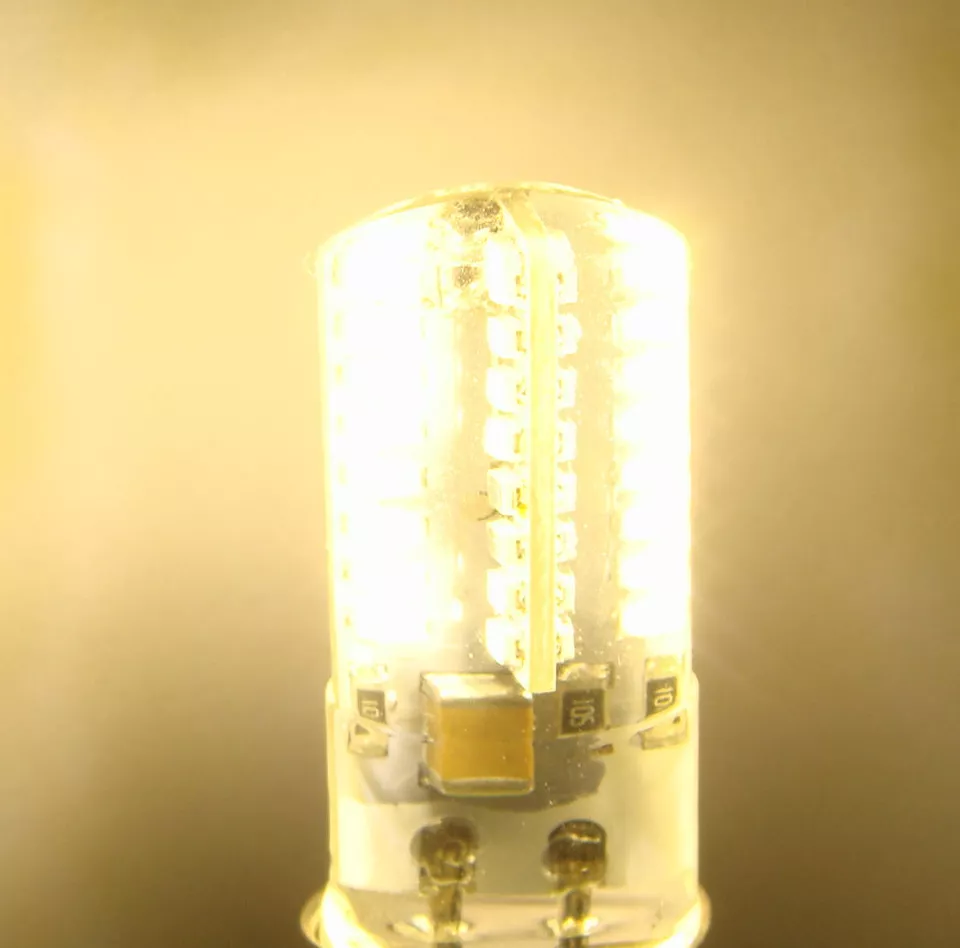 E10 Mini Base LED Light bulb 2W/4W/5W 110V/220V 48/72/80LED SMD Silicone Light - Image 3 of 3