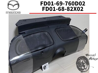 Mazda Storage FD3S Rear Box & Partition Board Trim SET New OEM RX