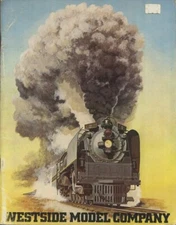 1974 WESTSIDE MODEL COMPANY CATALOG RAILROAD TRAIN LOCOMOTIVE ENGINE HO On SCALE