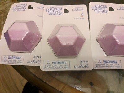 More Than Magic Brand - Light-Up Bath Bomb * BRILLIANT BLOOMS * w Light-Up Toy!