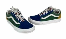Vans Men-Women Yacht Club Old Skool Sneakers Blu Green Yellow Red 100% Original 